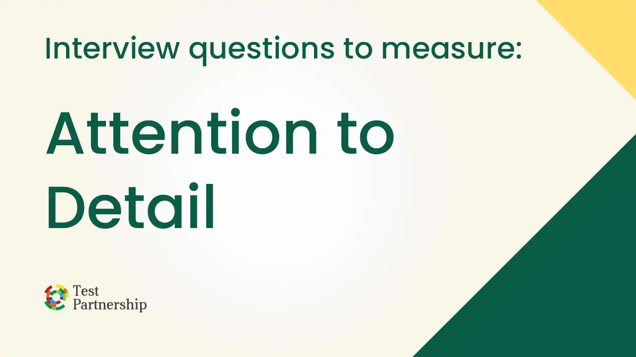 interview questions attention to detail