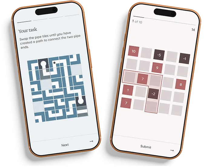test partnership game based assessments