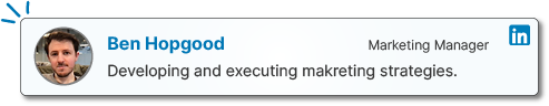 Ben Hopgood LinkedIn Header