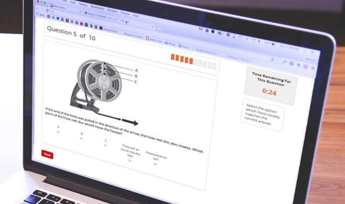 bespoke mechanical reasoning test